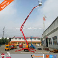 Install light lift indoor man boom lift